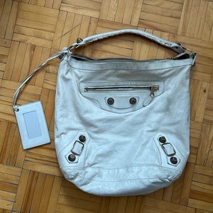 Balenciaga Day Bag cream